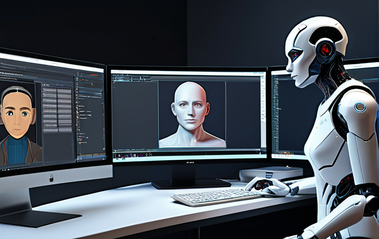 캐릭터 디자인 업계의 변화와 도전 과제 - Diverse Design Team**

"A diverse team of character designers collaborating on a video game project ...
