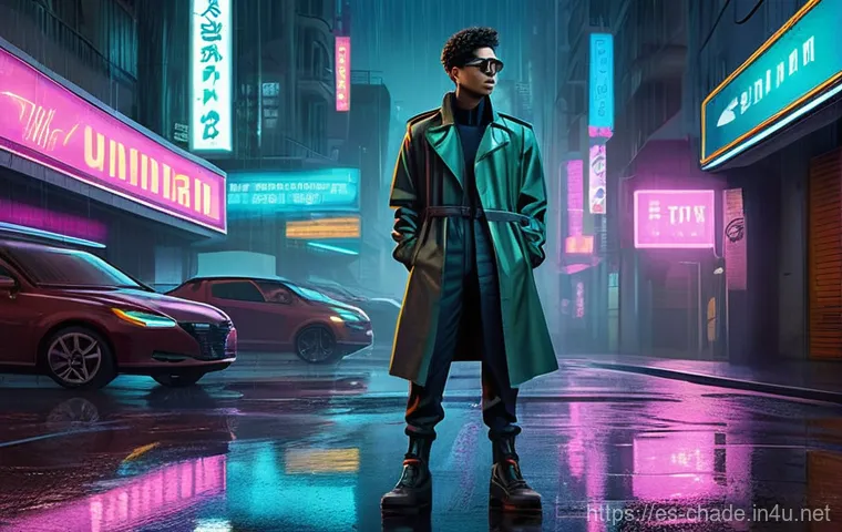 캐릭터 디자인 관련 글로벌 트렌드 분석 - **Prompt 2: AI-Assisted Futuristic Character Design Studio**
    Inside a sleek, futuristic characte...