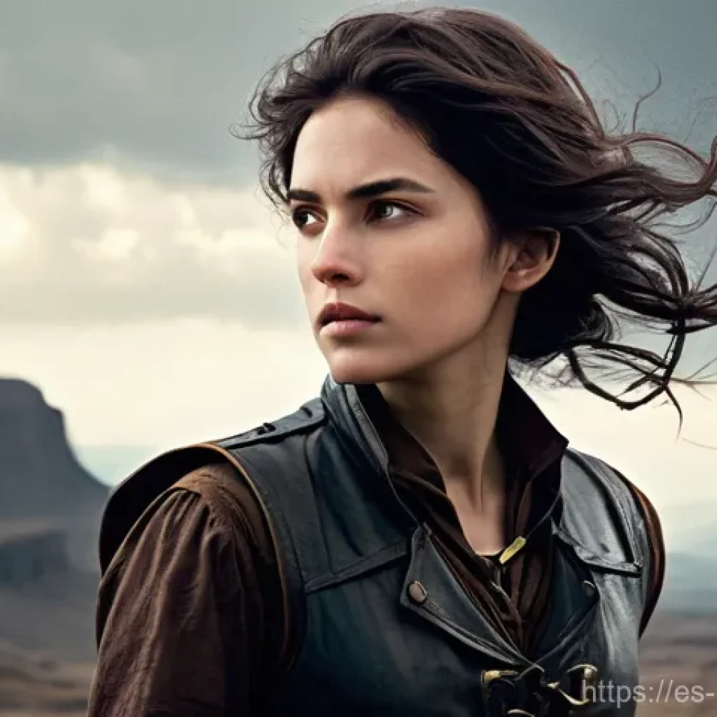 캐릭터 디자인의 강력한 감정 표현법 - **Prompt 1: The Enigmatic Wanderer**
    A young adult, with an androgynous appearance, stands amids...