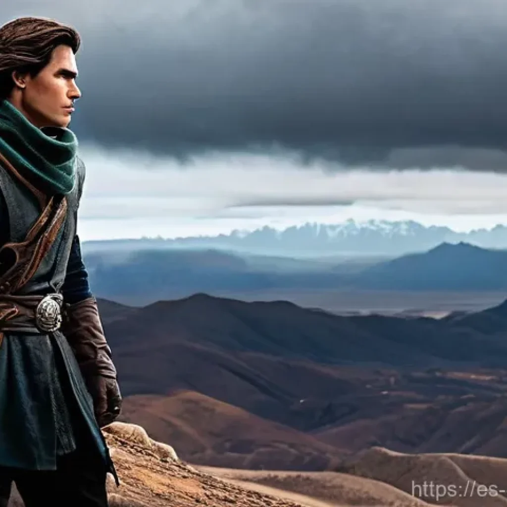 캐릭터 디자인의 학문적 연구 사례와 관련된 동향 - **Prompt 1: The Veiled Hero's Contemplation**
    "A young man in his early twenties, with a determi...