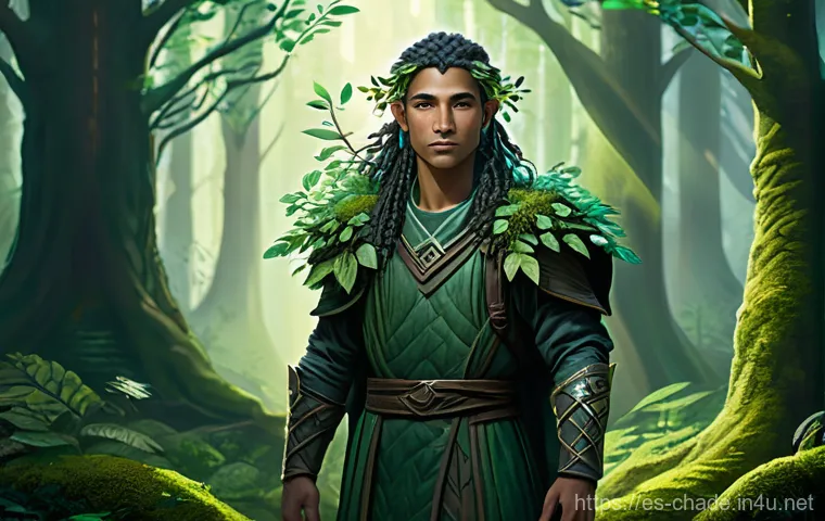 캐릭터 디자인 팀과 협업하는 법 - **The Verdant Keeper**
    A captivating, wise forest guardian. This character is gender-neutral, po...