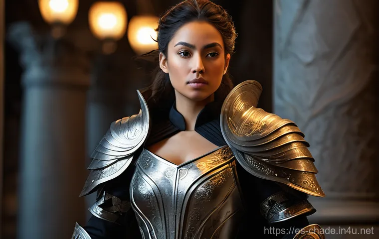 캐릭터 디자인과 미술 교육의 관계 - A vibrant, expressive digital illustration of a young, curious explorer standing at the edge of a ma...