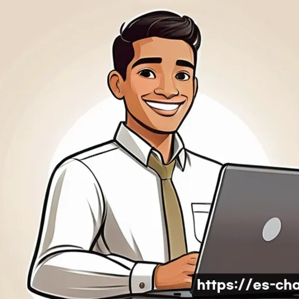 캐릭터 디자인의 비즈니스 활용 방안 - A friendly, approachable cartoon character designed as a young Hispanic entrepreneur in casual busin...