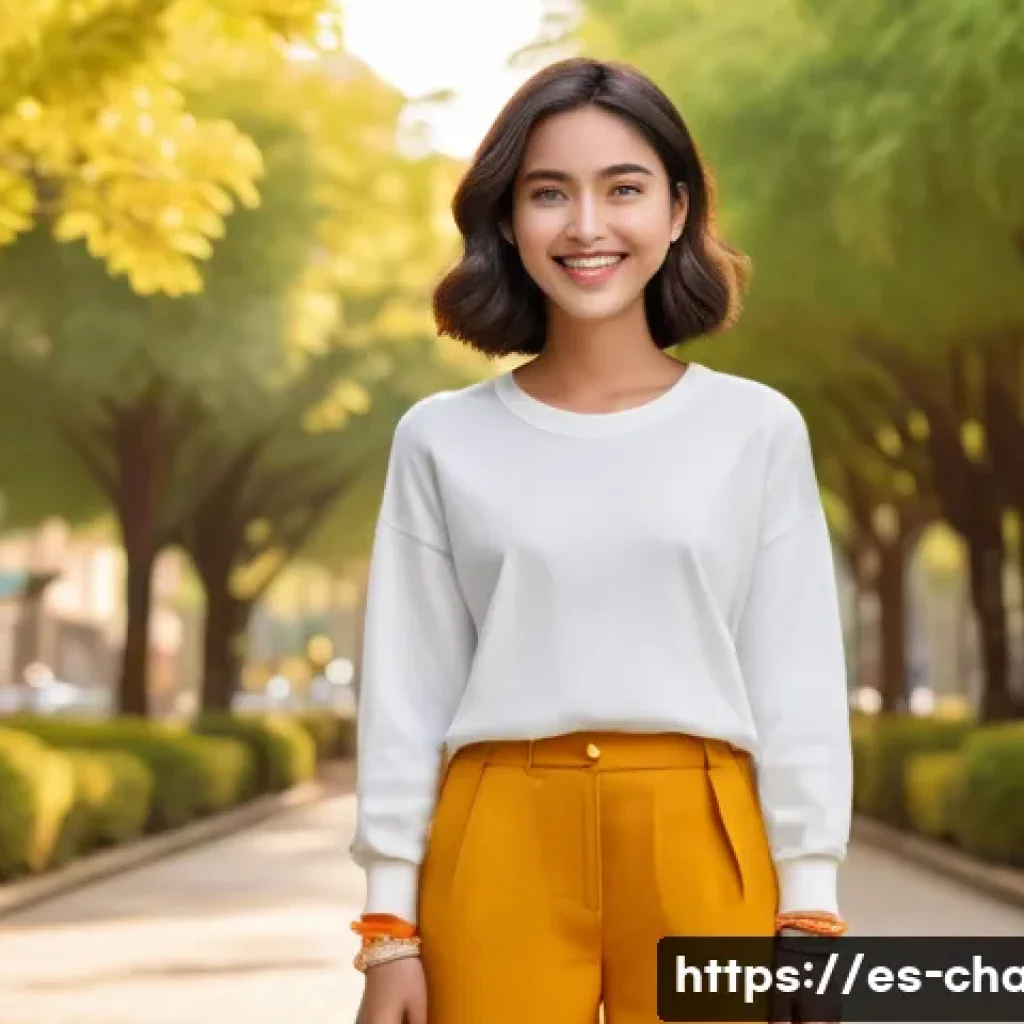 캐릭터 디자인의 학문적 접근법 - A friendly, approachable character with soft, rounded silhouette shapes, wearing casual modern cloth...