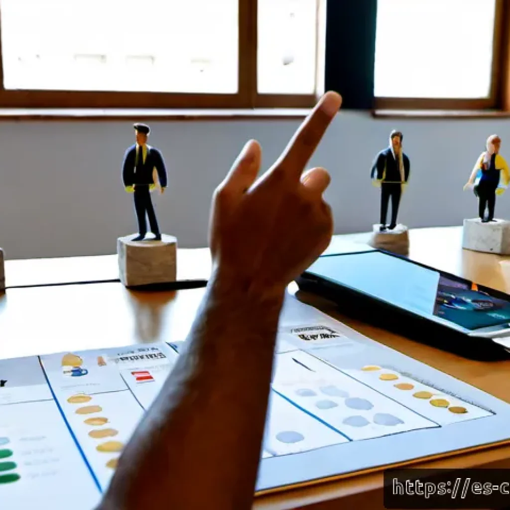 캐릭터 디자인 관련 비즈니스 개발 전략 - Photorealistic creative strategy meeting in a sunlit Barcelona design studio, diverse Spanish-speaki...